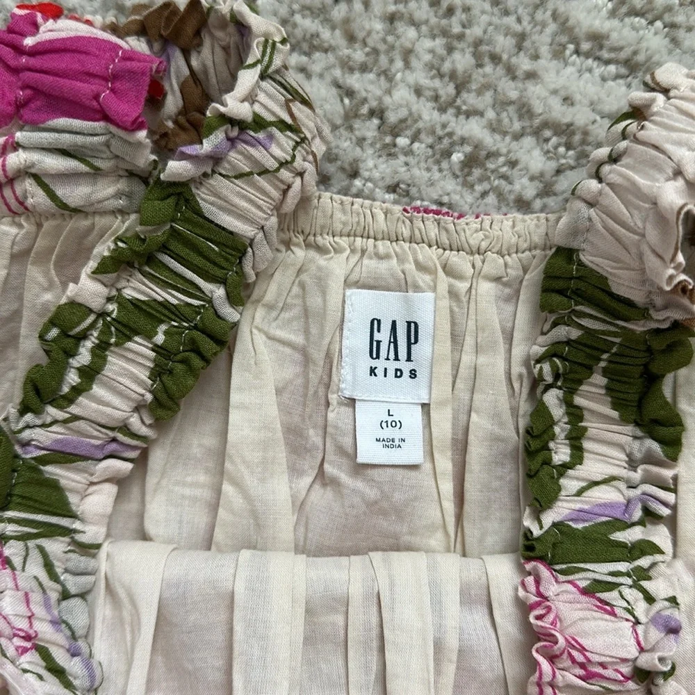 GAP KIDS- Floral Smocked Sundress